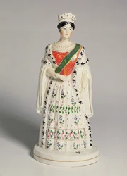 Staffordshire-Figur von Königin Victoria